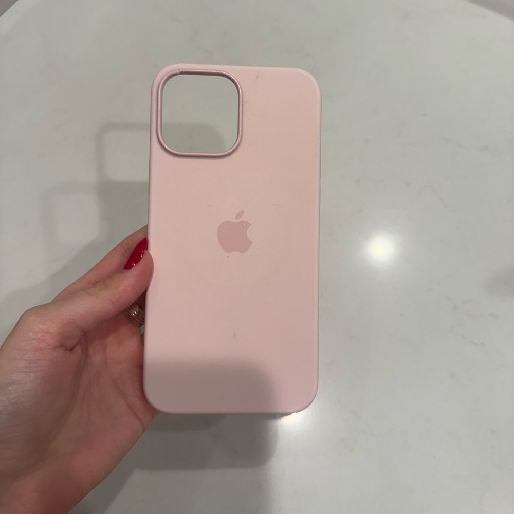 iPhone 13 Pro Max Pink Apple Case